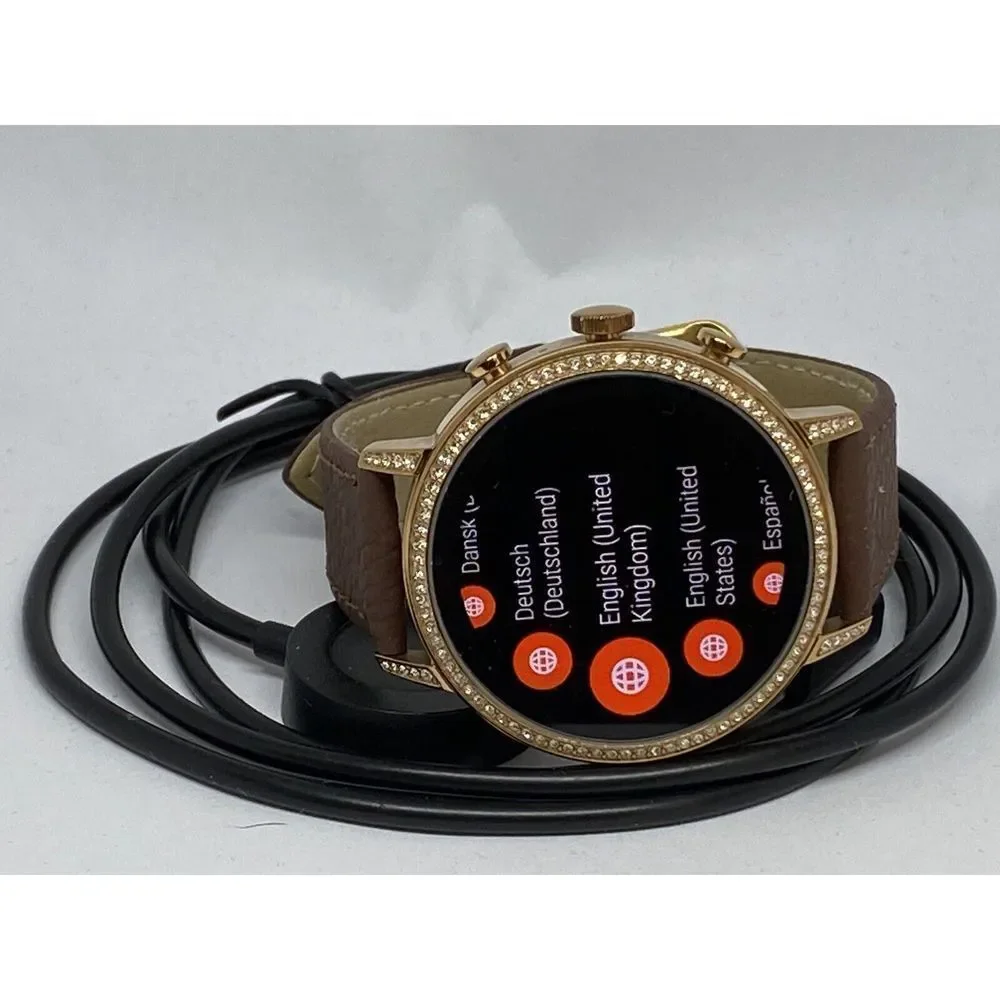 Fossil Gen 4 Authentic Digital Dial Smart Watch Custom Band FTW6011 LT429